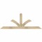Ekena Millwork Richland Rough Sawn Timber Gable Bracket, Douglas Fir, 72"W x 27"H x 4"D x 4"F, 9/12 Pitch GBW072X27X0404RIC00RDF - alternate 1